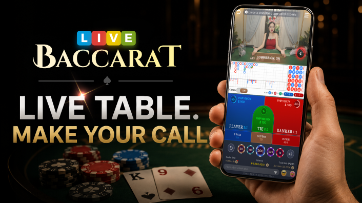 Make Your Call at the Live Baccarat Table