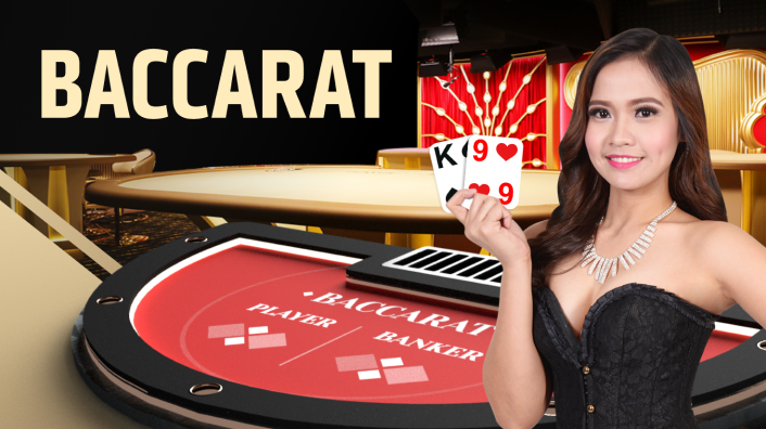 Live Baccarat dealer table