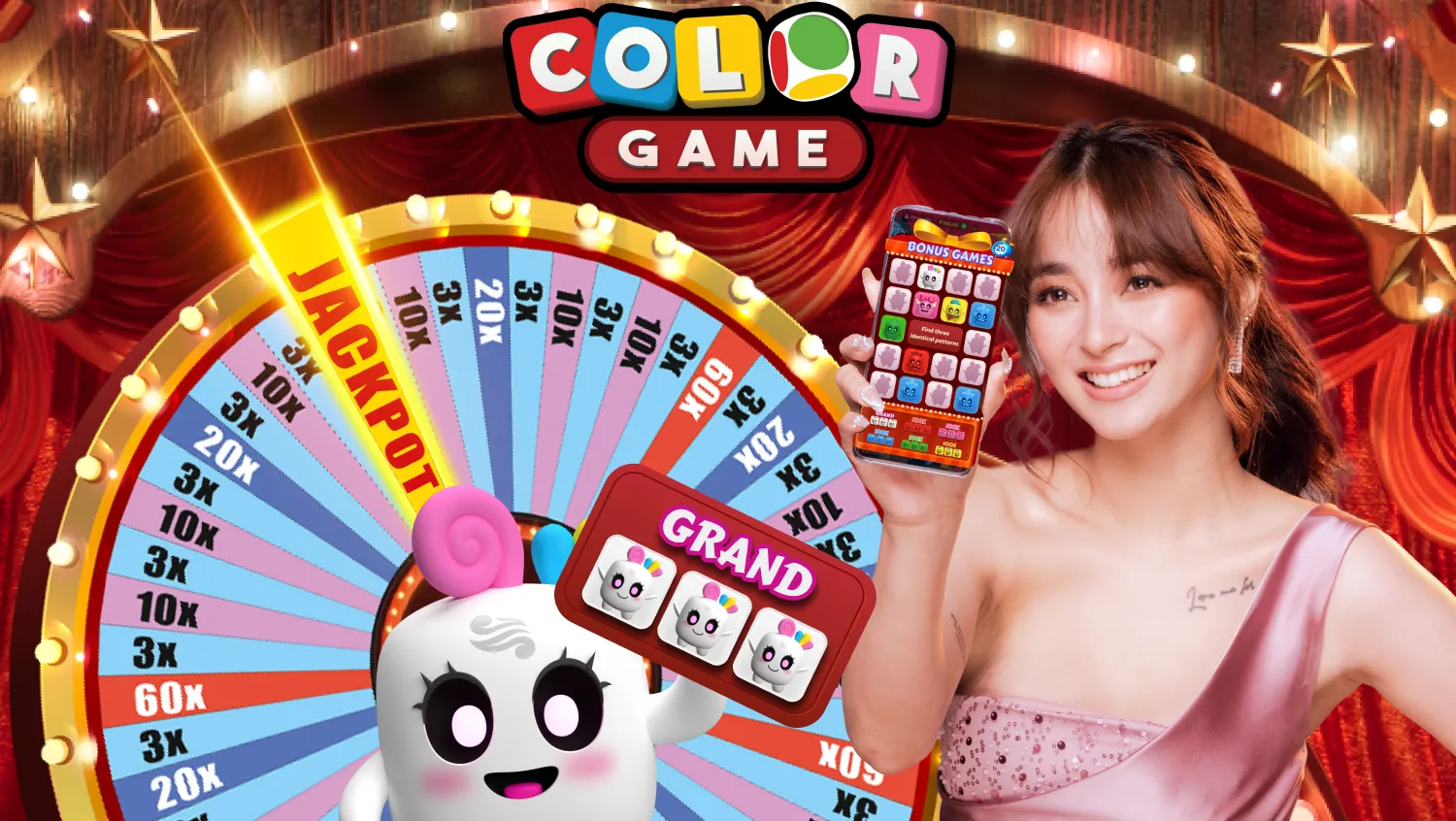 Casino Plus - Add Some Rainbow Side to Your Game Style with Wallet Color Game!