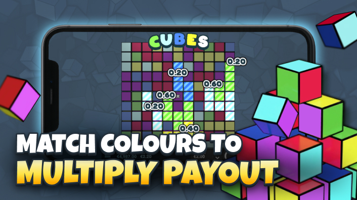 Casino Plus - Cubes 2 Slot Hacksaw: How Do Color Clusters Reach the Corners and Multiply Payouts on Casino Plus?