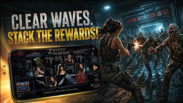 Casino Plus - How to Play Zombie Hunter Game on Casino Plus From Bet Setup to Bonus Play?