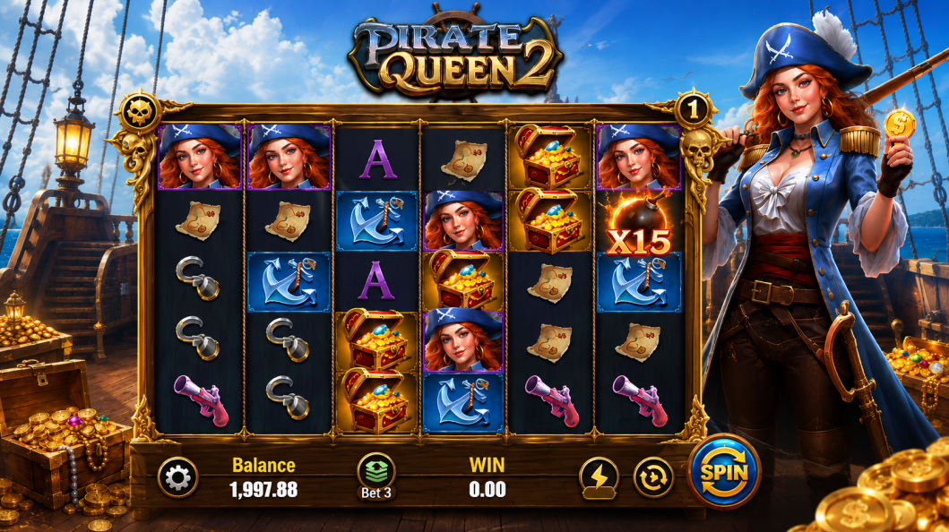 Casino Plus - Pirate Queen 2 Online: Which Playstyle Does This JILI Cluster Slot Fit Best?