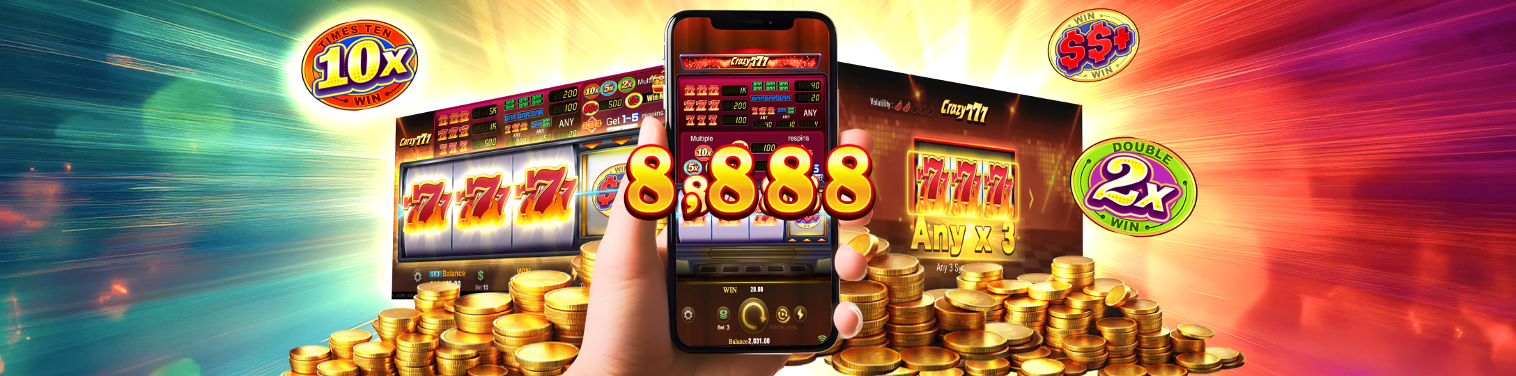 Casino Plus - Crazy 777 How to Play: How to Utilize the Game's Features for a Bigger Win in Casino Plus?